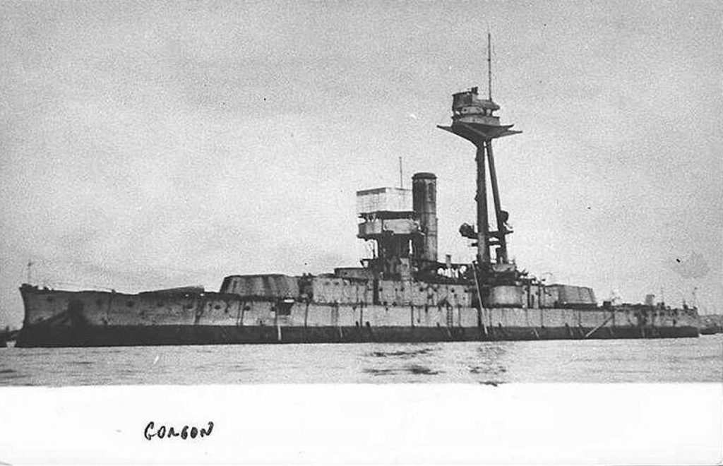 HMS Gorgon Laid Up