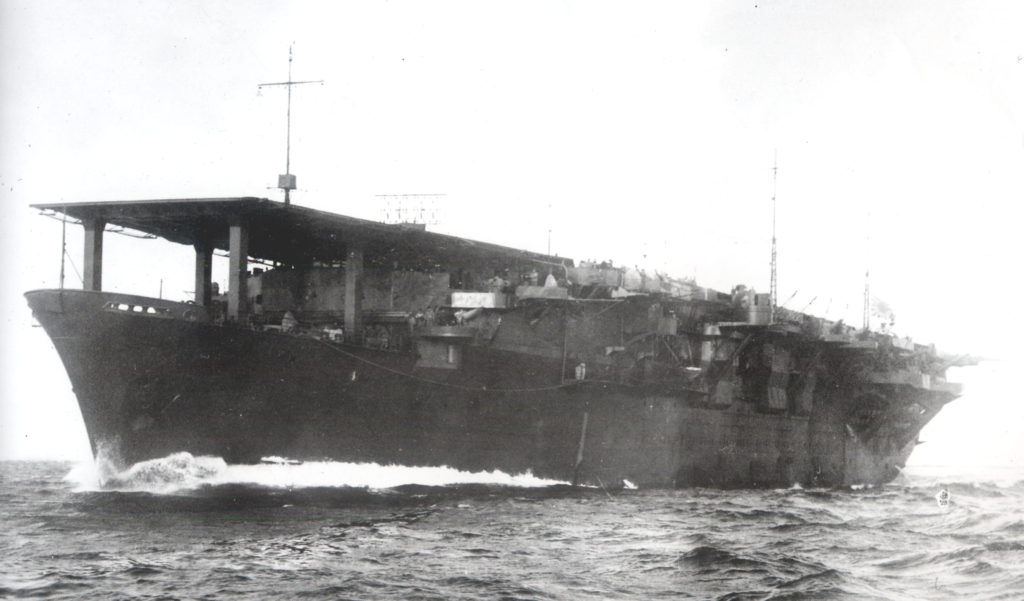 Carrier Kaiyo off Tokuyama, Yamaguchi Prefecture 15 Nov 1943