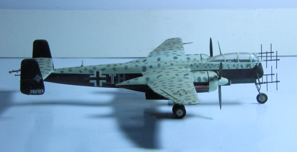 Heinkel He 219 Uhu 1/72 Scale Model by Matchbox