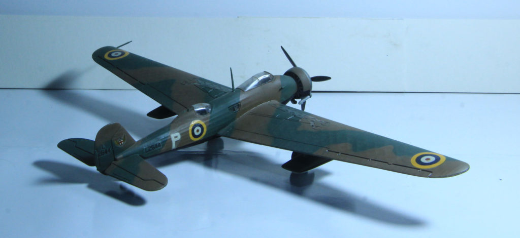 Vickers Wellesley Mk.I of 14 Sqn. L2644/P Amman, Transjordan 1/72 Scale Model by Matchbox