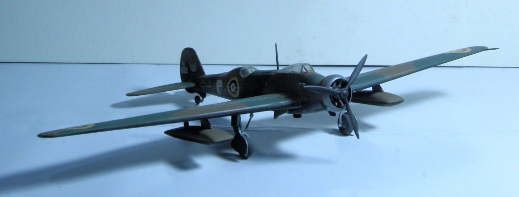 Vickers Wellesley Mk.I of 14 Sqn. L2644/P Amman, Transjordan 1/72 Scale Model by Matchbox