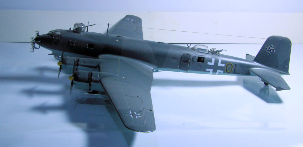 Focke Wulf FW 200 C-8 of 3./KG 40 F8+OL/W.Nr.0224 at Bordeaux-Merignac 1/72 Scale Model by Revell