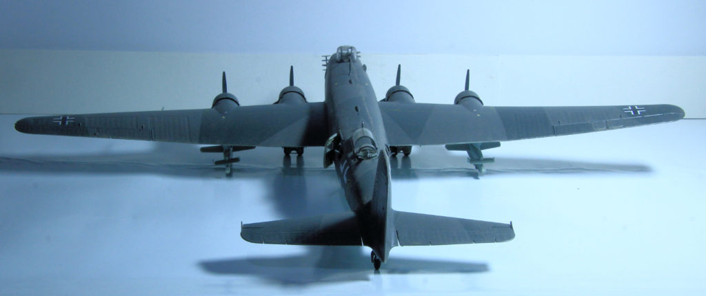 Focke Wulf FW 200 C-8 of 3./KG 40 F8+OL/W.Nr.0224 at Bordeaux-Merignac 1/72 Scale Model by Revell