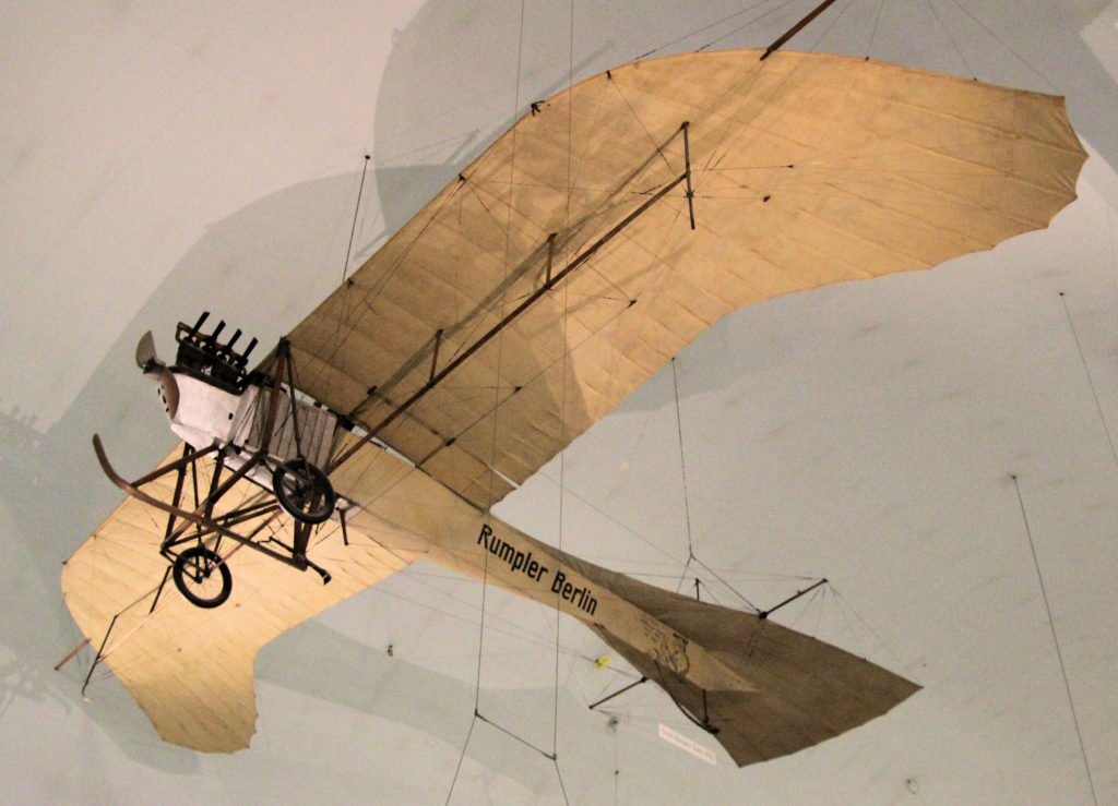 Etrich-Rumpler Taube, 1910 Deutsches Museum Munich