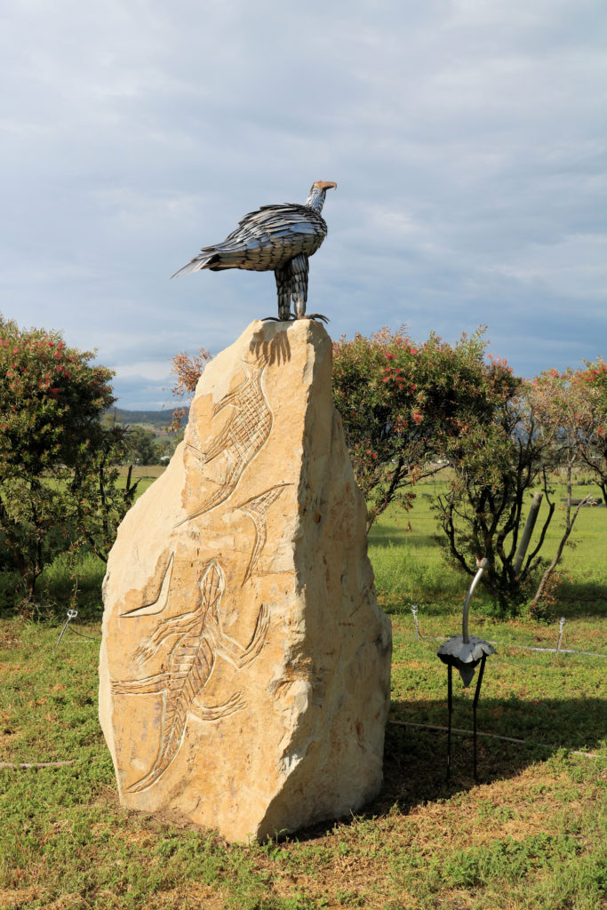 Eagle Sculpture at David Mahoney Art Gallery and Sculpture Park Sandy Hollow