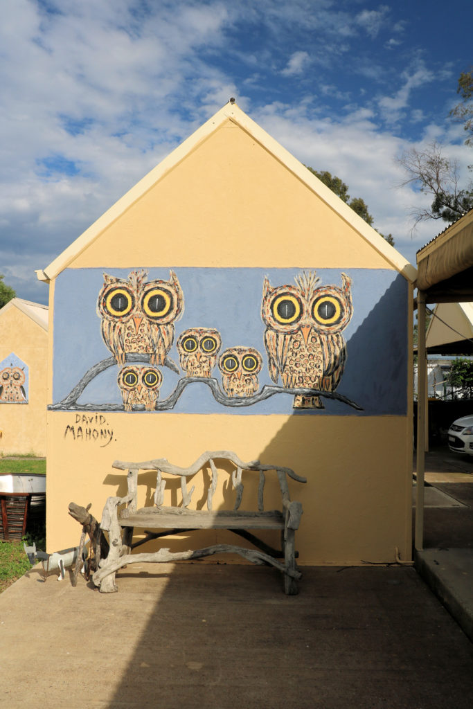 Owl Painting David Mahoney Art Gallery and Sculpture Park Sandy Hollow