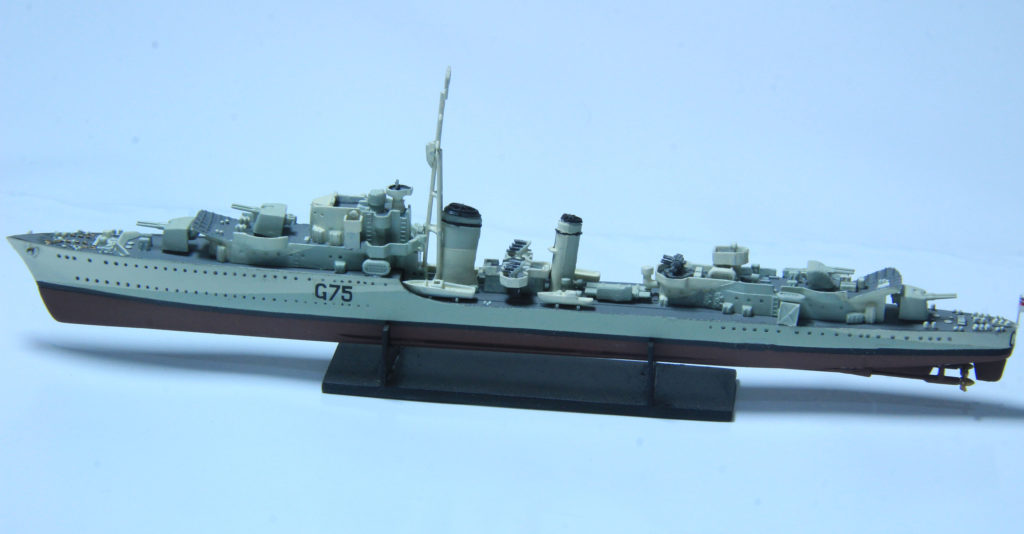 HMS Eskimo (F75) 1/700 Scale Model By Trumpeter