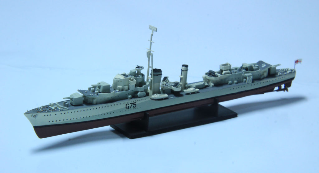 HMS Eskimo (F75) 1/700 Scale Model By Trumpeter