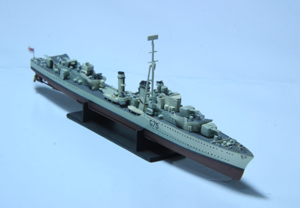 HMS Eskimo (F75) 1/700 Scale Model By Trumpeter