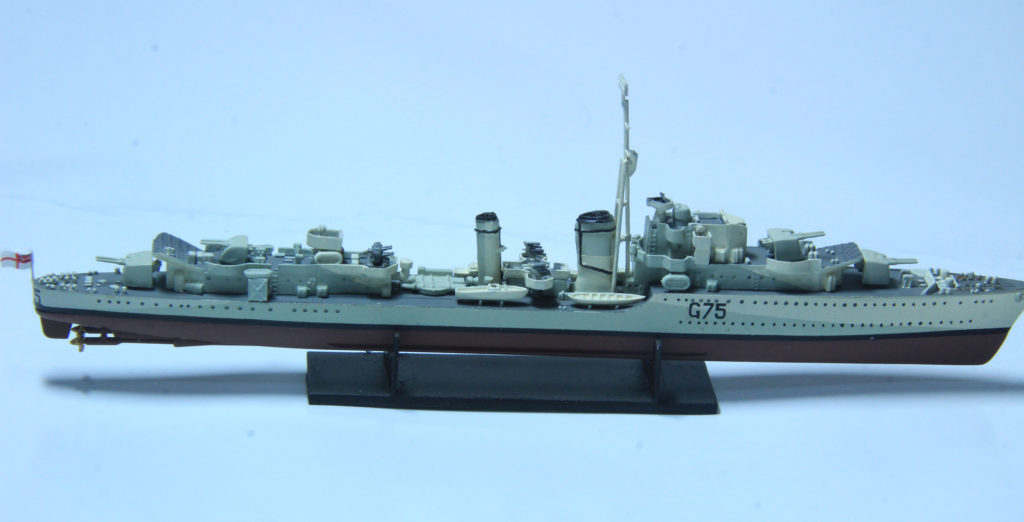 HMS Eskimo (F75) 1/700 Scale Model By Trumpeter