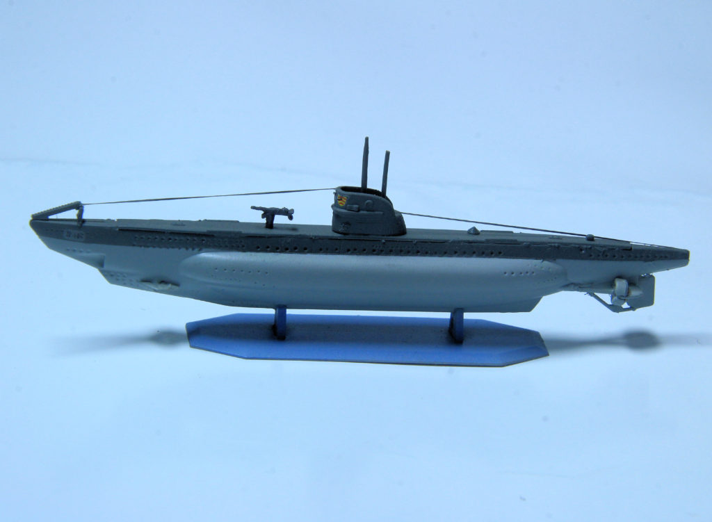 German U-Boat U-149 (Type IID) 1/400 Scale Model By Mirage Hobby