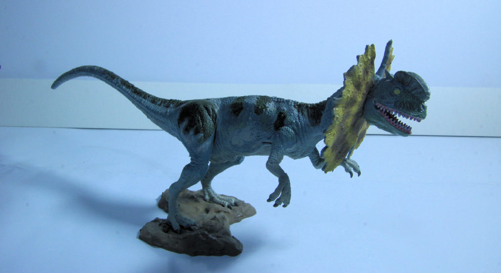 Dilophosaurus Dinosaur Scale Model by Lindberg