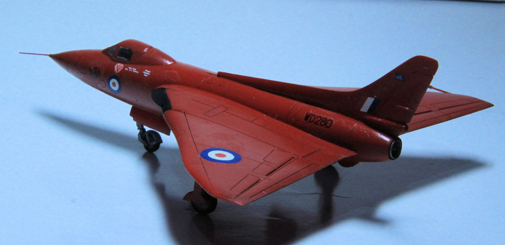 Avro 707A WD280 Pro Resin 1/72 Scale Model