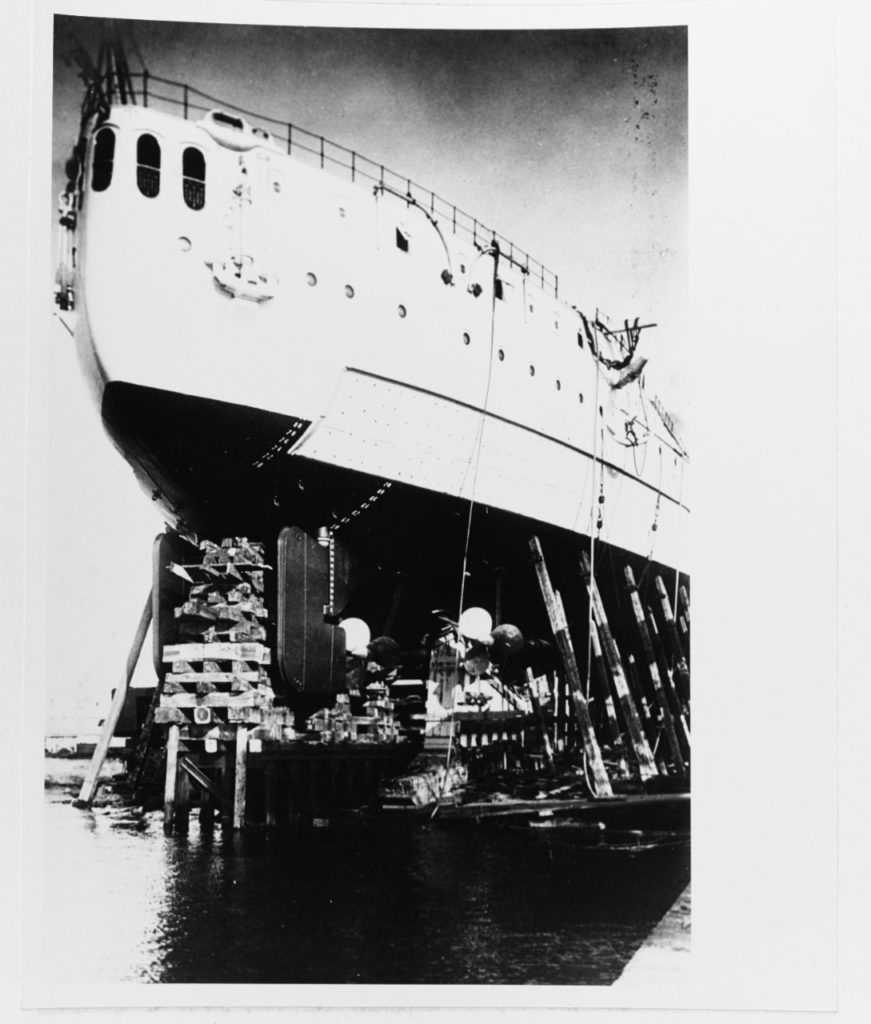 SMS Prinz Eugen Preparing to be Launched