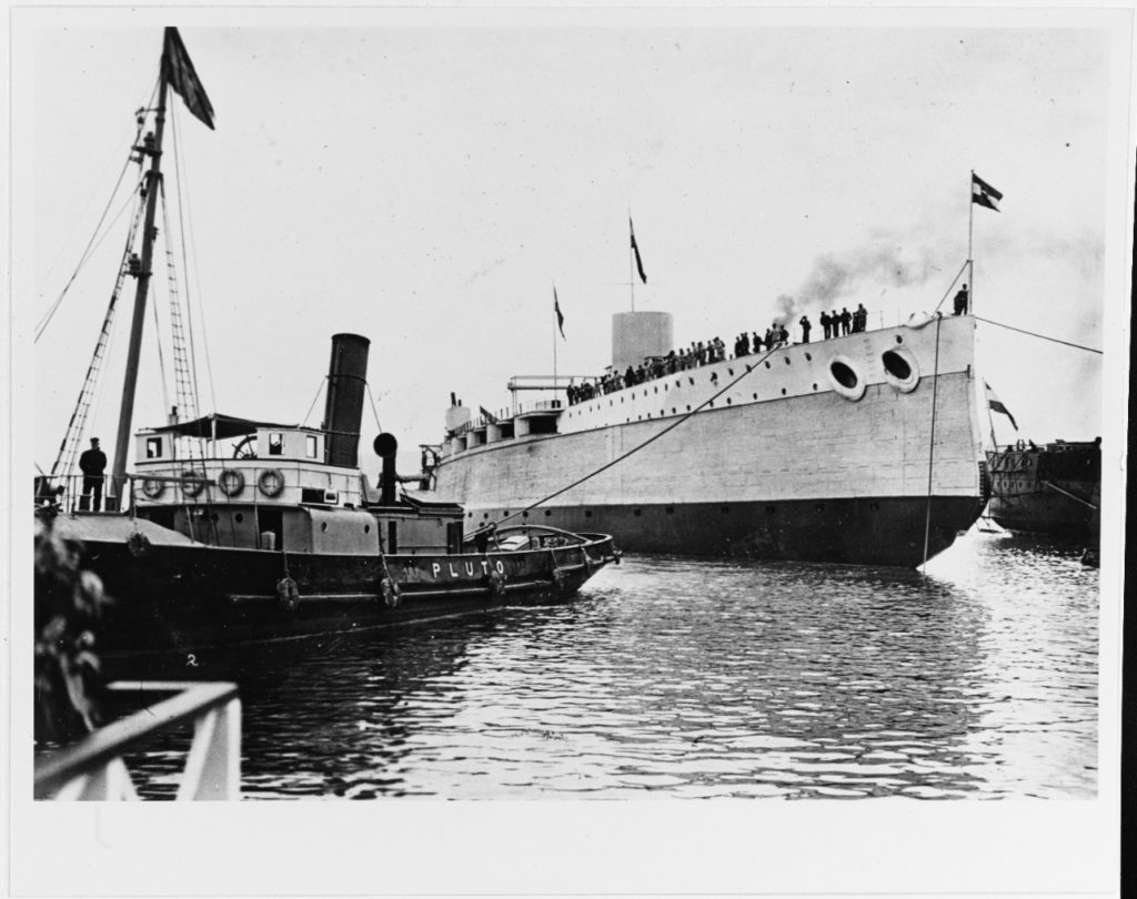 SMS Prinz Eugen After Launching