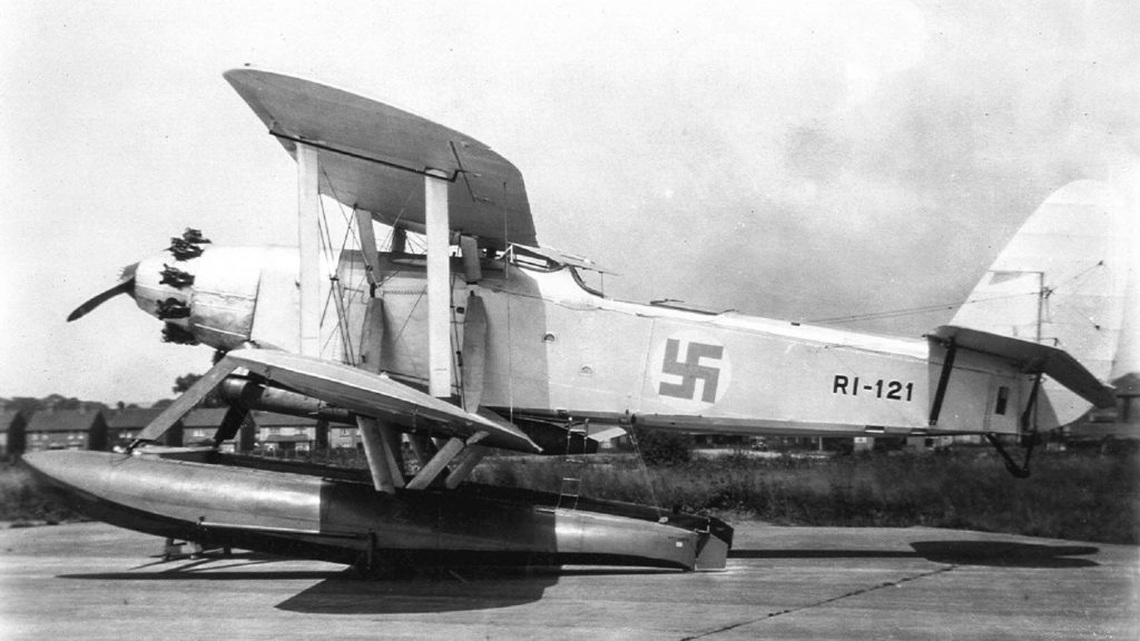 R1-121 was the Jupiter-powered Ripon IIF pattern aircraft for Finnish production.