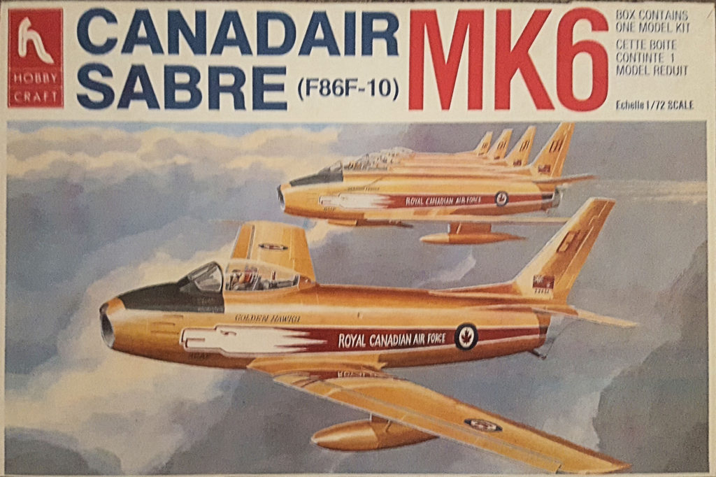 Canadair Sabre F Mk.6 Box Art by Hobby Craft