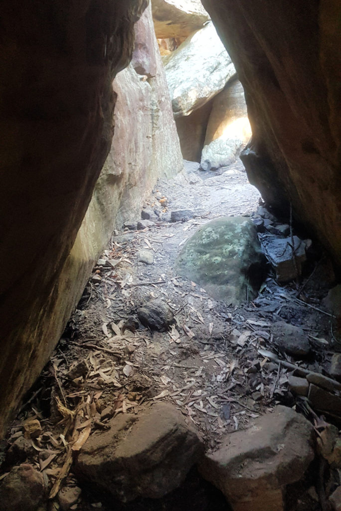 Tunnel Entrance to the Petroglyphs