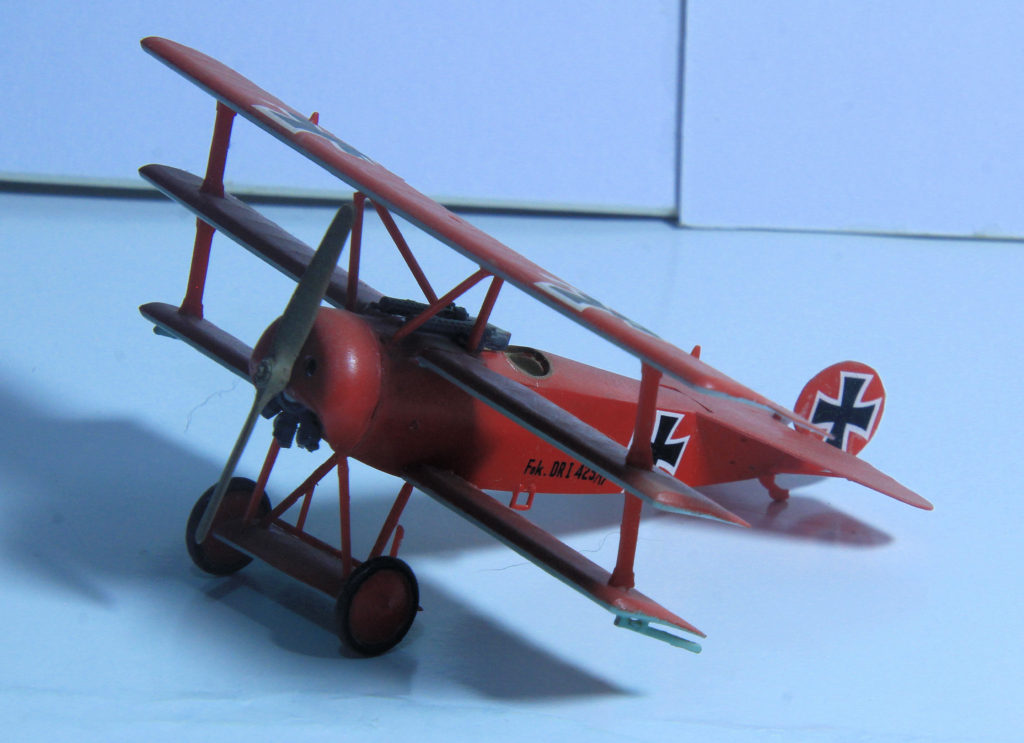 Fokker Dr.1 of JG 1 Flown by Rittm. Manfred von Richthofen March 1918