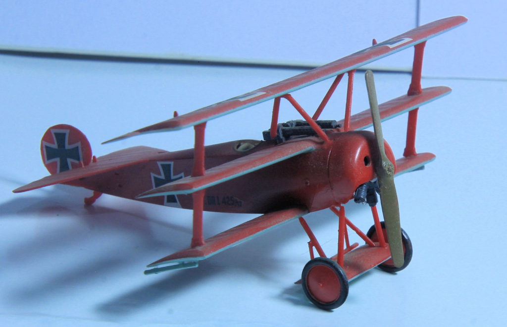 Fokker Dr.1 of JG 1 Flown by Rittm. Manfred von Richthofen March 1918