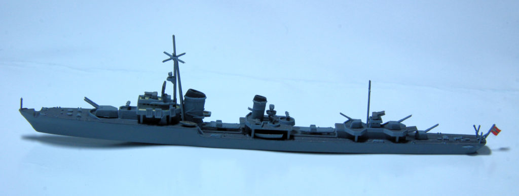 German Destroyer Zerstörer 1936A 1/700 Scale Model by Tamiya