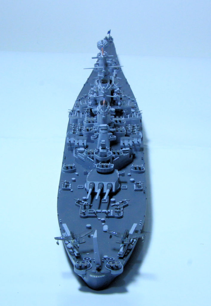 USS Missouri 1/700 Scale Model by Tamiya