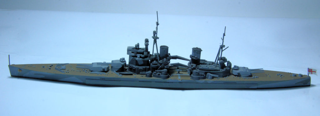 HMS Duke of York 1/700 Scale Model by Matchbox