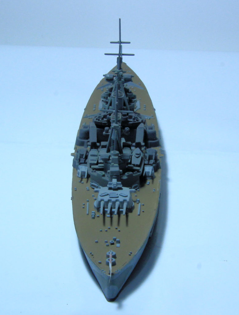 HMS Duke of York 1/700 Scale Model by Matchbox