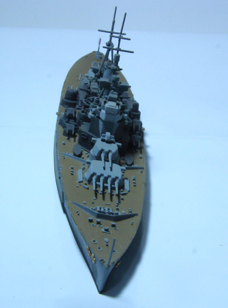 HMS Duke of York 1/700 Scale Model by Matchbox