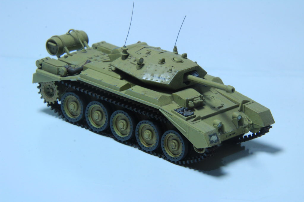 Crusader Mk.III Cruiser Tank of the 1st Arm. Div., 9 Queen's Lancers North Africa 1/72 Scale Model by Hasegawa