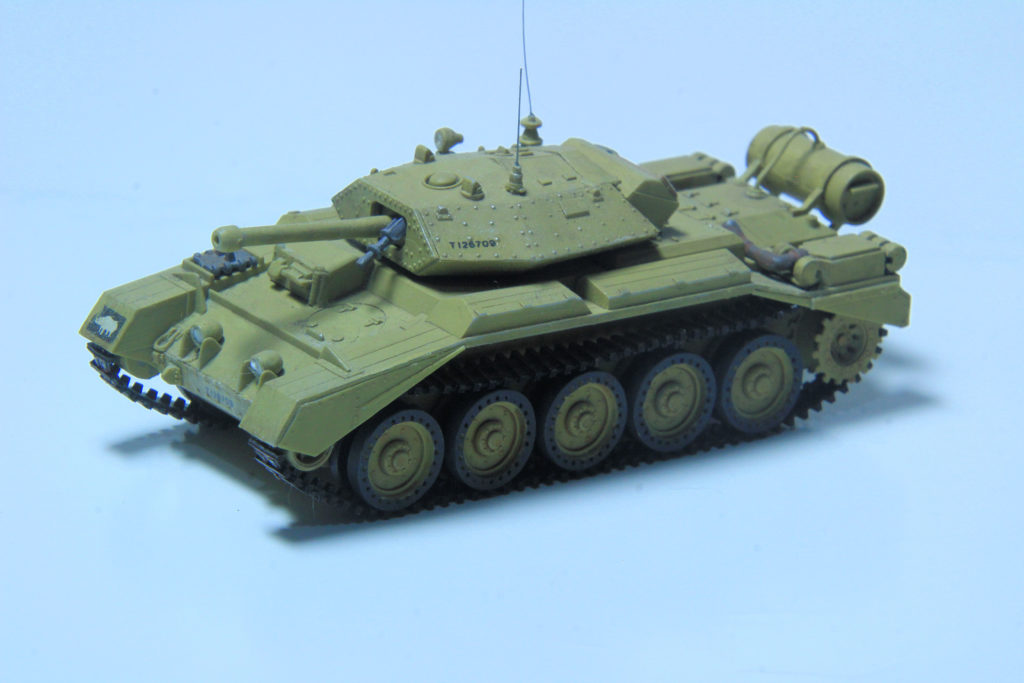 Crusader Mk.III Cruiser Tank of the 1st Arm. Div., 9 Queen's Lancers North Africa 1/72 Scale Model by Hasegawa