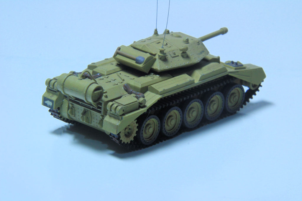 Crusader Mk.III Cruiser Tank of the 1st Arm. Div., 9 Queen's Lancers North Africa 1/72 Scale Model by Hasegawa