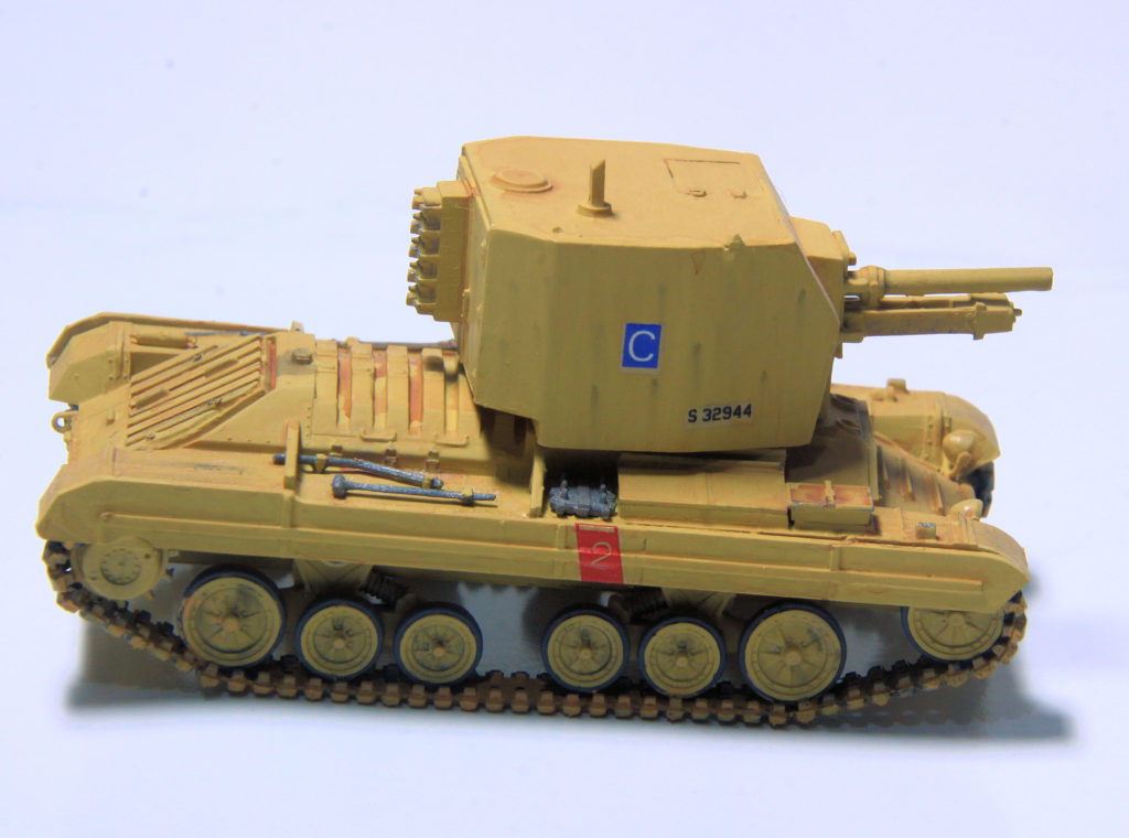 Bishop Mk.I Self Propelled Gun El Alamein 1942. 1/72 Scale Model by Italeri