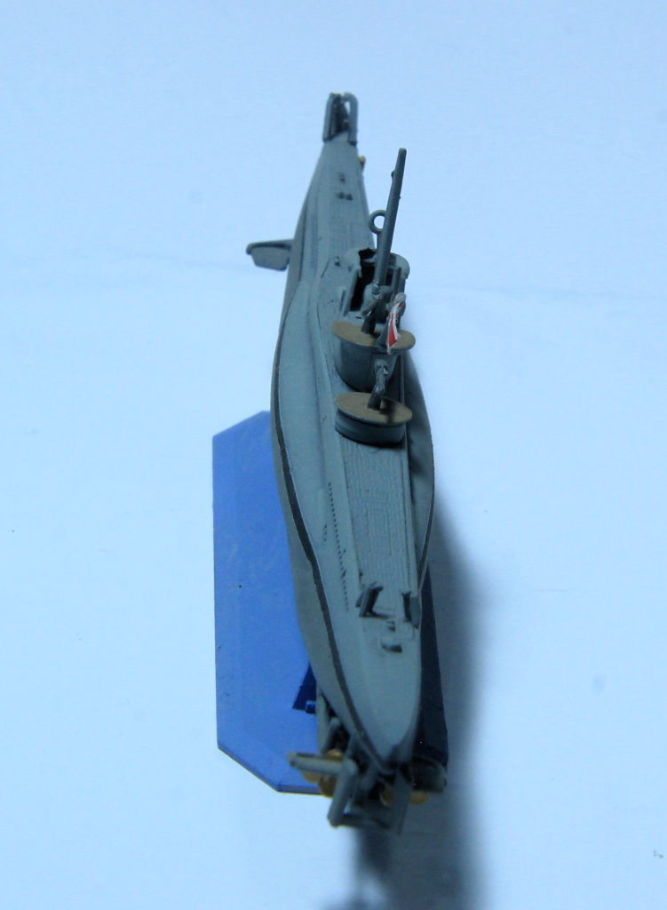 German U Boat Type VII U-84 1/400 Scale Model by Mirage Hobby