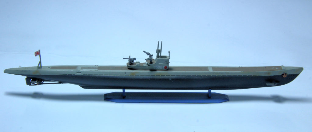 Japanese Submarine I-506 type U-IX D1 1/400 Scale Model by Mirage Hobby