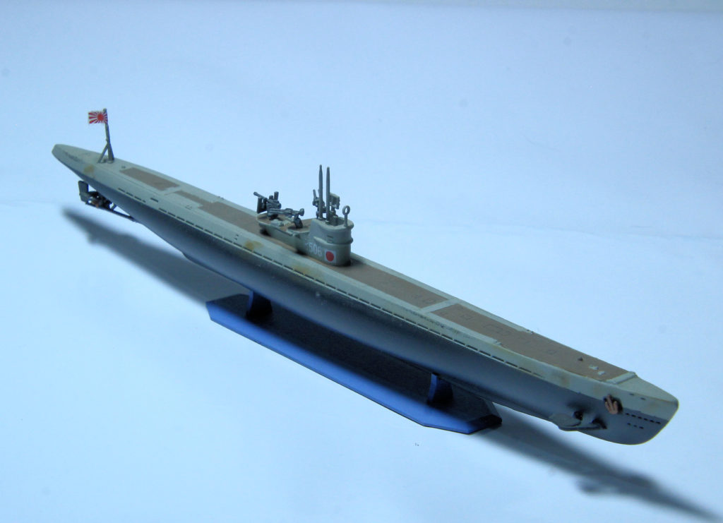 Japanese Submarine I-506 type U-IX D1 1/400 Scale Model by Mirage Hobby