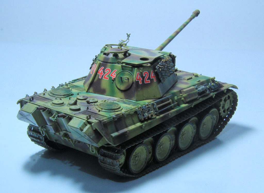 Panzerkampfwagen V Panther G Pz.Rgt. 26, 1 Kp. Red 424 (Lt. Hinz)