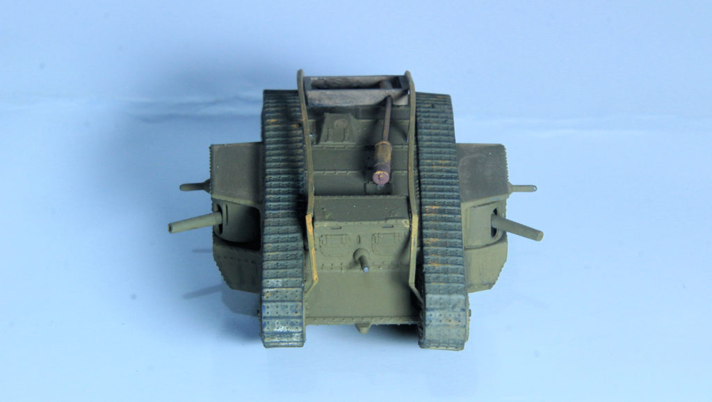 British WW1 Heavy Tank Mk IV Male 1/72 Scale Model by Emhar