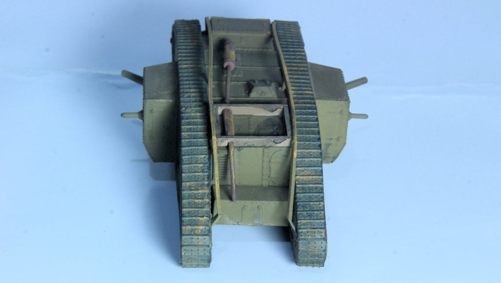 British WW1 Heavy Tank Mk IV Male 1/72 Scale Model by Emhar