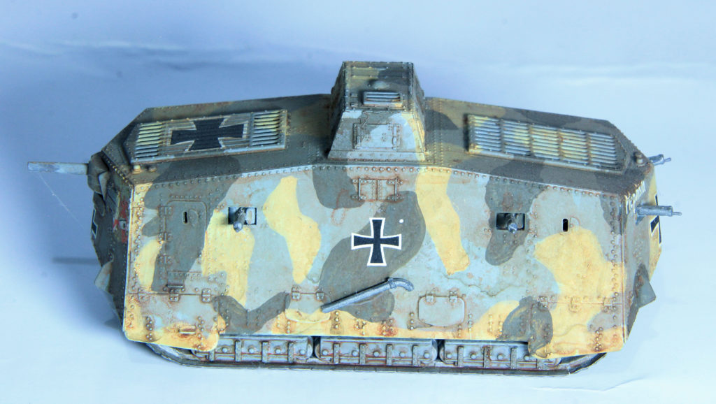 German A7V Heavy Tank 1/72 Scale Model by Emhar