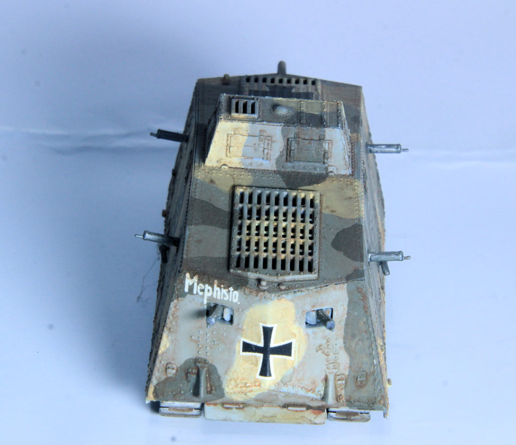 German A7V Heavy Tank 1/72 Scale Model by Emhar