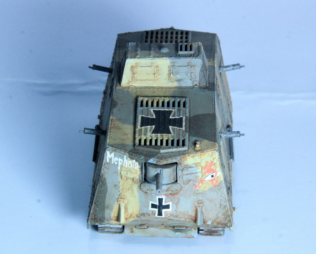 German A7V Heavy Tank 1/72 Scale Model by Emhar