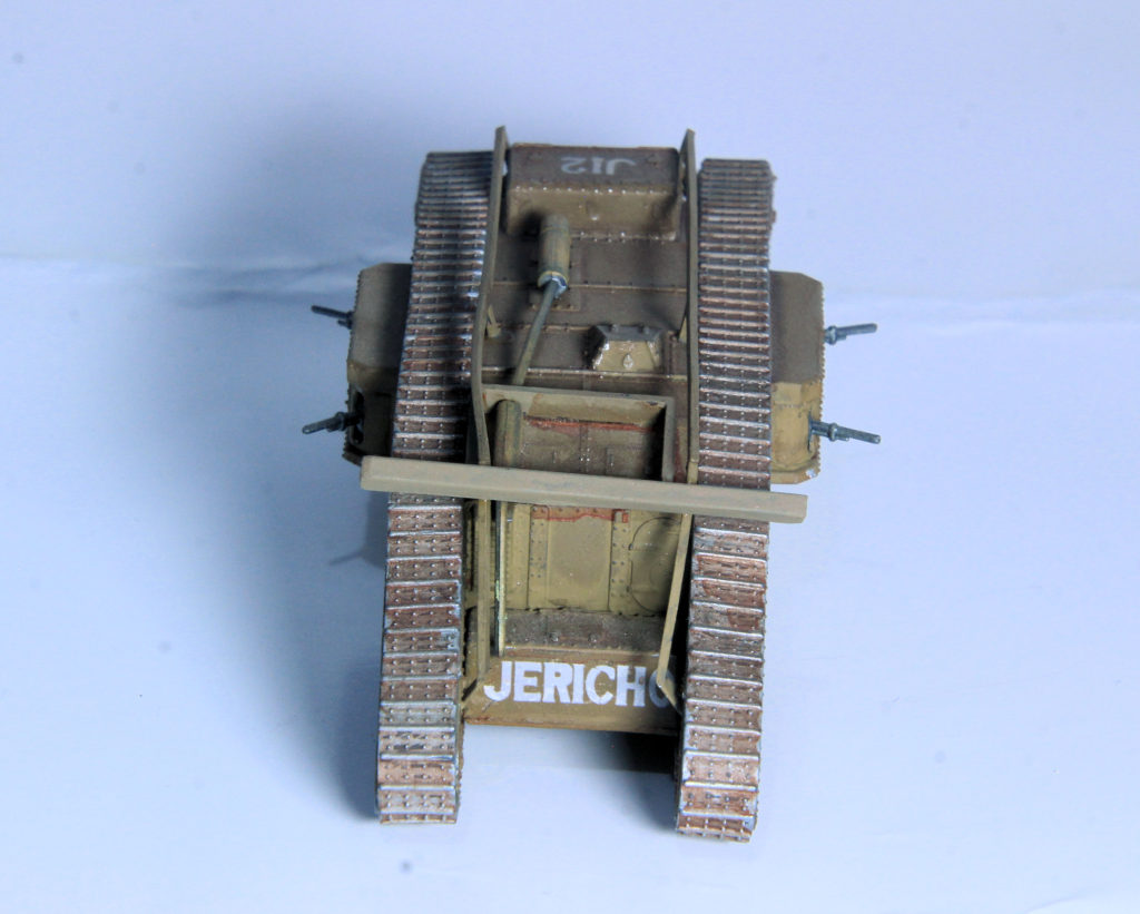 British WW1 Heavy Tank Mk IV Female 1/72 Scale Model by Emhar