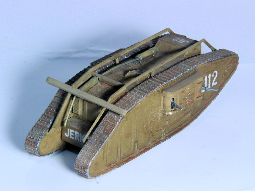 British WW1 Heavy Tank Mk IV Female 1/72 Scale Model by Emhar