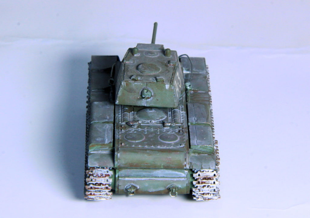 Soviet Heavy Tank KV-1 Leningrad 1941 1/72 Scale Model by PST