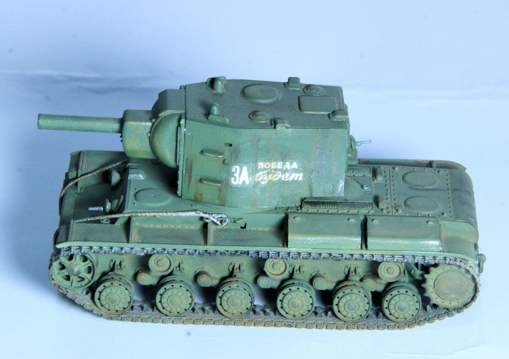 Soviet Heavy Tank KV-2 Dreadnought 1/72 Scale Model by PST