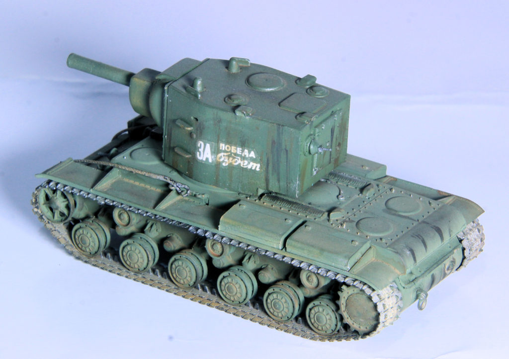 Soviet Heavy Tank KV-2 Dreadnought 1/72 Scale Model by PST