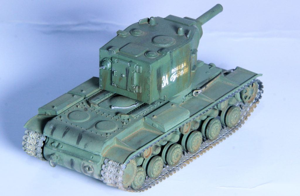 Soviet Heavy Tank KV-2 Dreadnought 1/72 Scale Model by PST