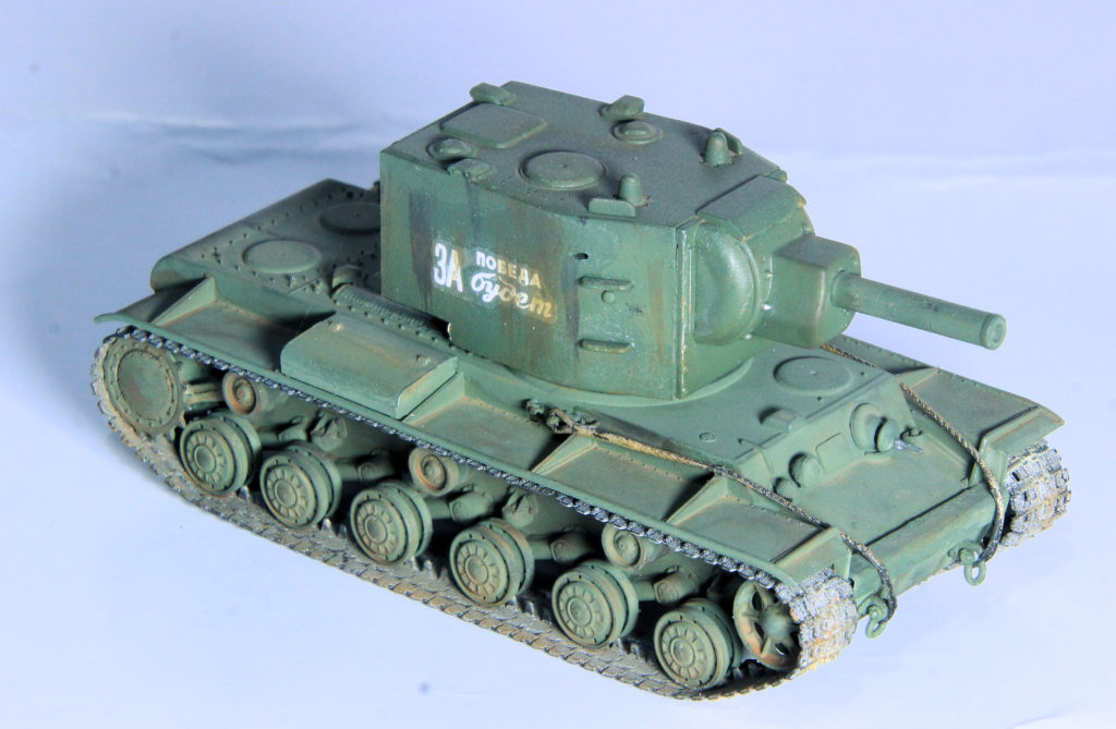 Soviet Heavy Tank KV-2 Dreadnought 1/72 Scale Model by PST