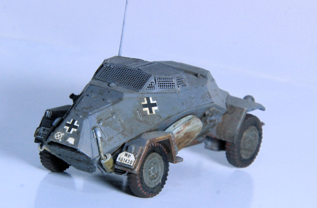 Sd.Kfz. 260 German Radio Communication Vehicle 1/72 Scale Model by ICM